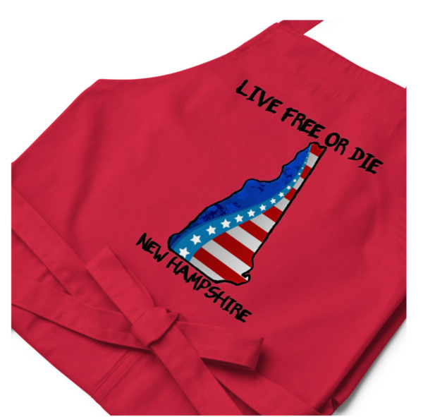 – an item designed by us – Live Free Or Die New Hampshire Apron